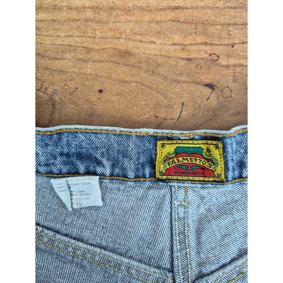 Vintage Palmettos High Waisted Zipper Ankle Denim Jeans 29" - Picture 2 of 7